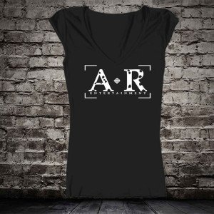 A.R. Girls Black Tee