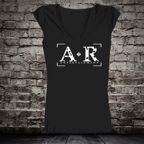 A.R. Girls Black Tee