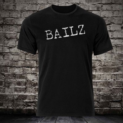 BLACK W WHITE BAILZ T-SHIRT