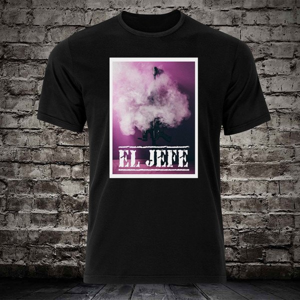 EL JEFE Purple Gun Smoke T-Shirt