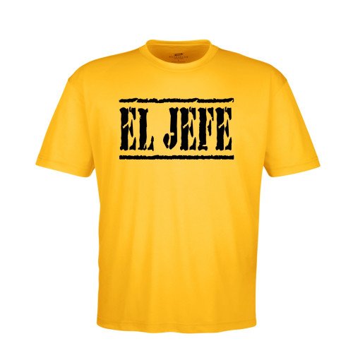 El Jefe - Yellow Logo Tee